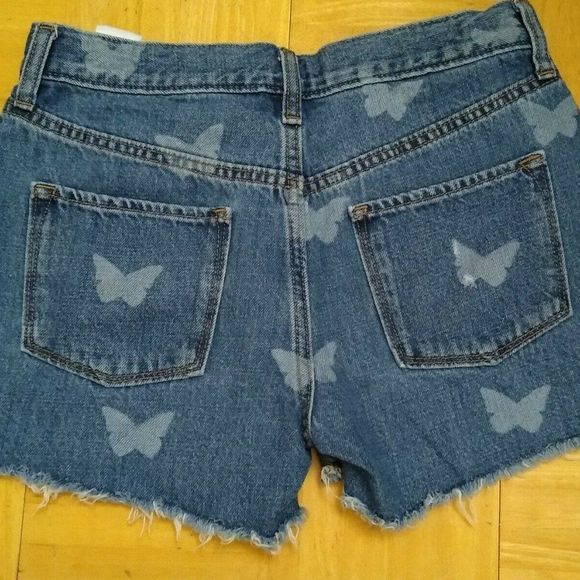OLD Navy Shorts Girls S 14 Denim Jean - Picture 2 of 3